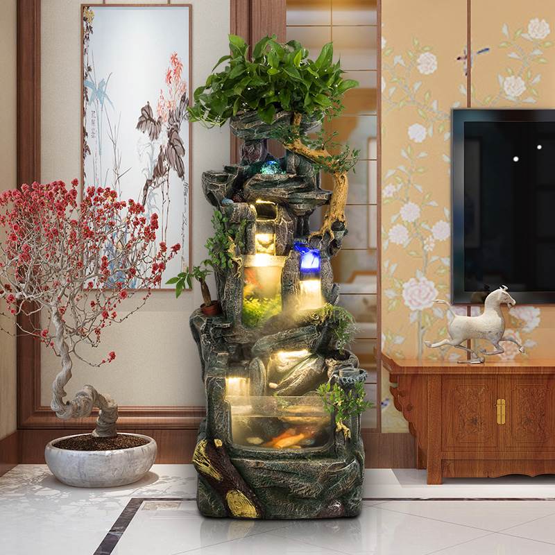 公司前台假山风水讲究  忌与老板五行相克