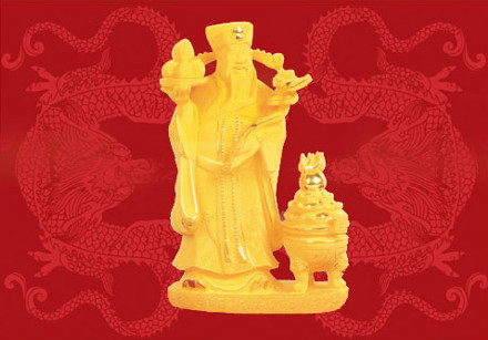 风水摆件金元宝作用及用法-易德轩吉祥商城