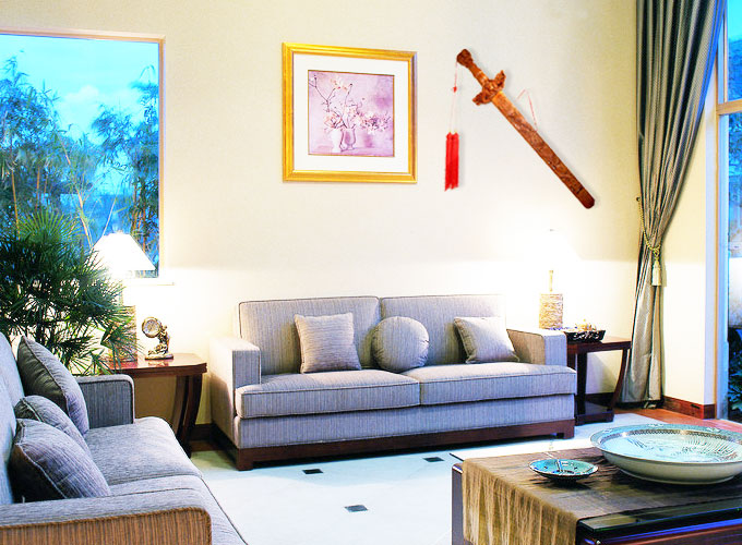 桃木剑挂在家里哪最好-易德轩吉祥商城