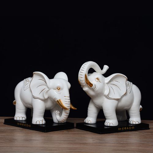 店铺大象摆件生意兴隆锦上添花 店铺大象摆件生意兴隆锦上添花