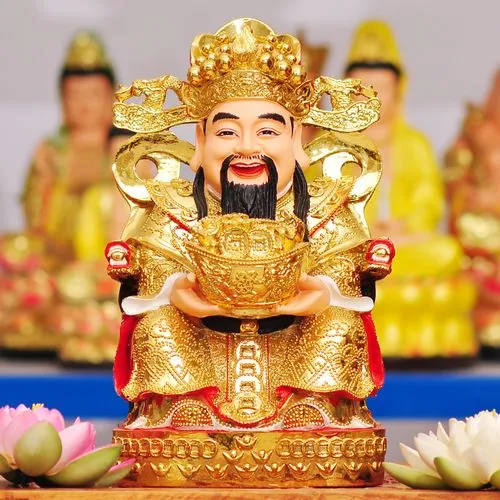     在财神爷身上放钱好不好 财神爷边上能放真钱吗