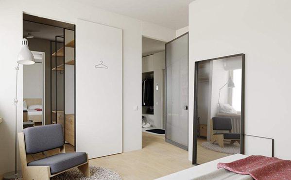 穿衣镜放在卧室哪个位置最好-易德轩风水设计网