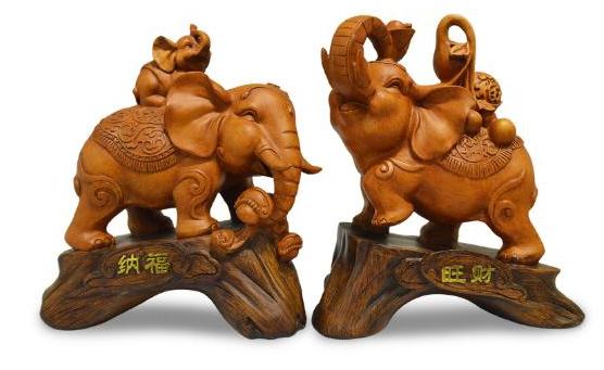 一对大象的摆放禁忌(两只风水象的正确摆法及寓意)-易德轩吉祥商城