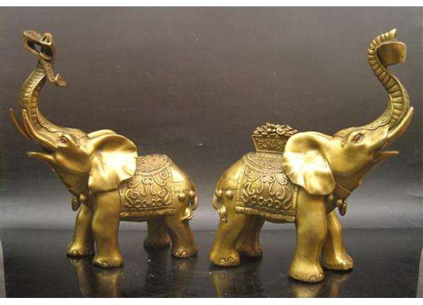 铜大象的摆放禁忌有哪些风水讲究-易德轩吉祥商城