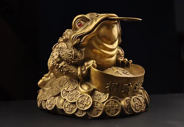 金蟾摆放的最佳方向图解