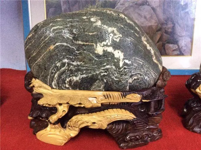 风水吉祥物:十二贵人泰山灵石 风水吉祥物:十二贵人泰山灵石