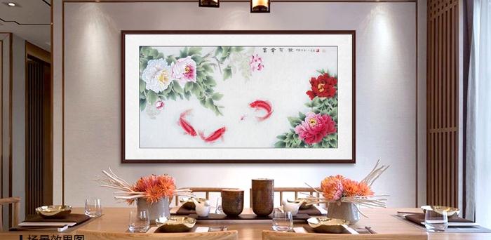 餐厅挂画禁忌适合挂什么画-易德轩吉祥商城