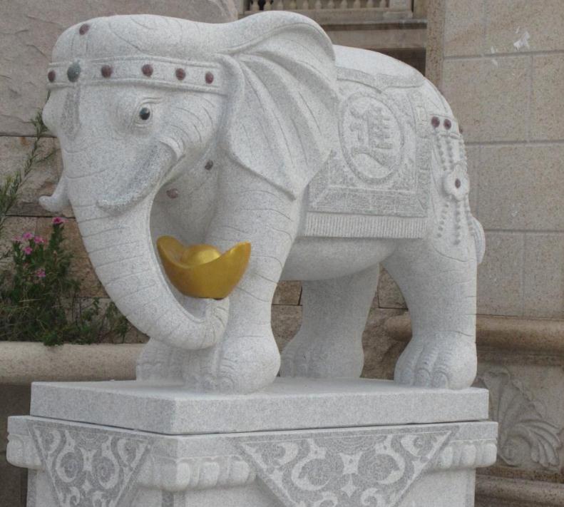 大象怎么摆放招财-易德轩吉祥商城